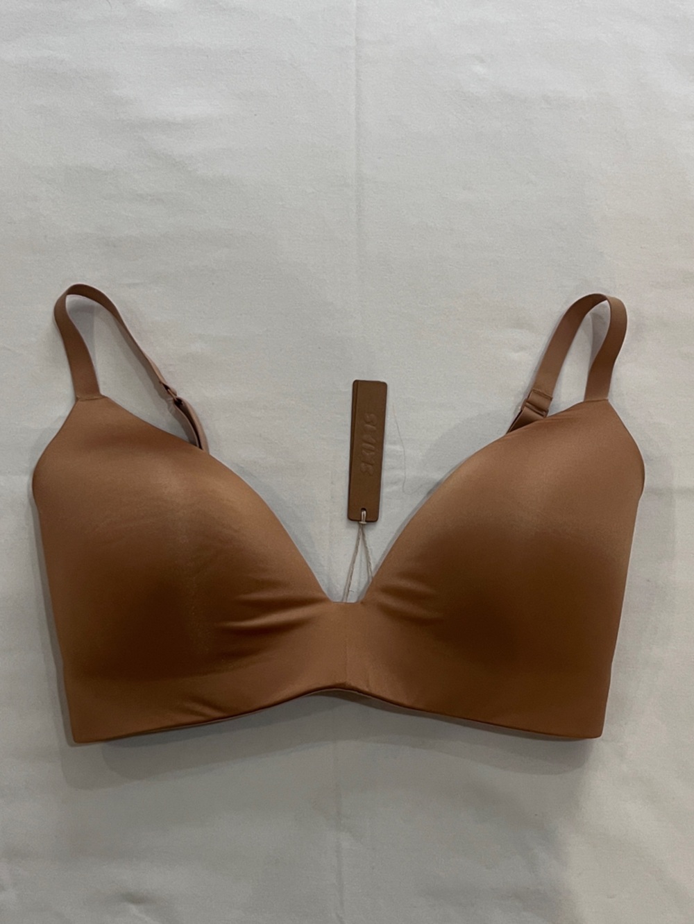 SKIMS Wireless T-Shirt Bra in Ochre